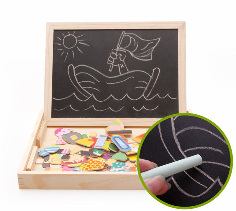 Magnetic Kids Puzzle Drawing Board - Babyspielzeug - KIDDIES