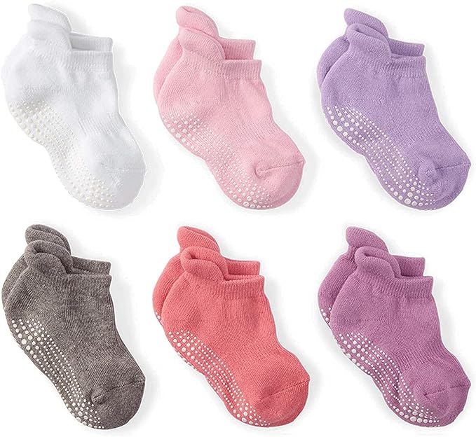 LA Active Socks, Non-Slip Cosy Warm Ankle Socks for Baby - KIDDIES